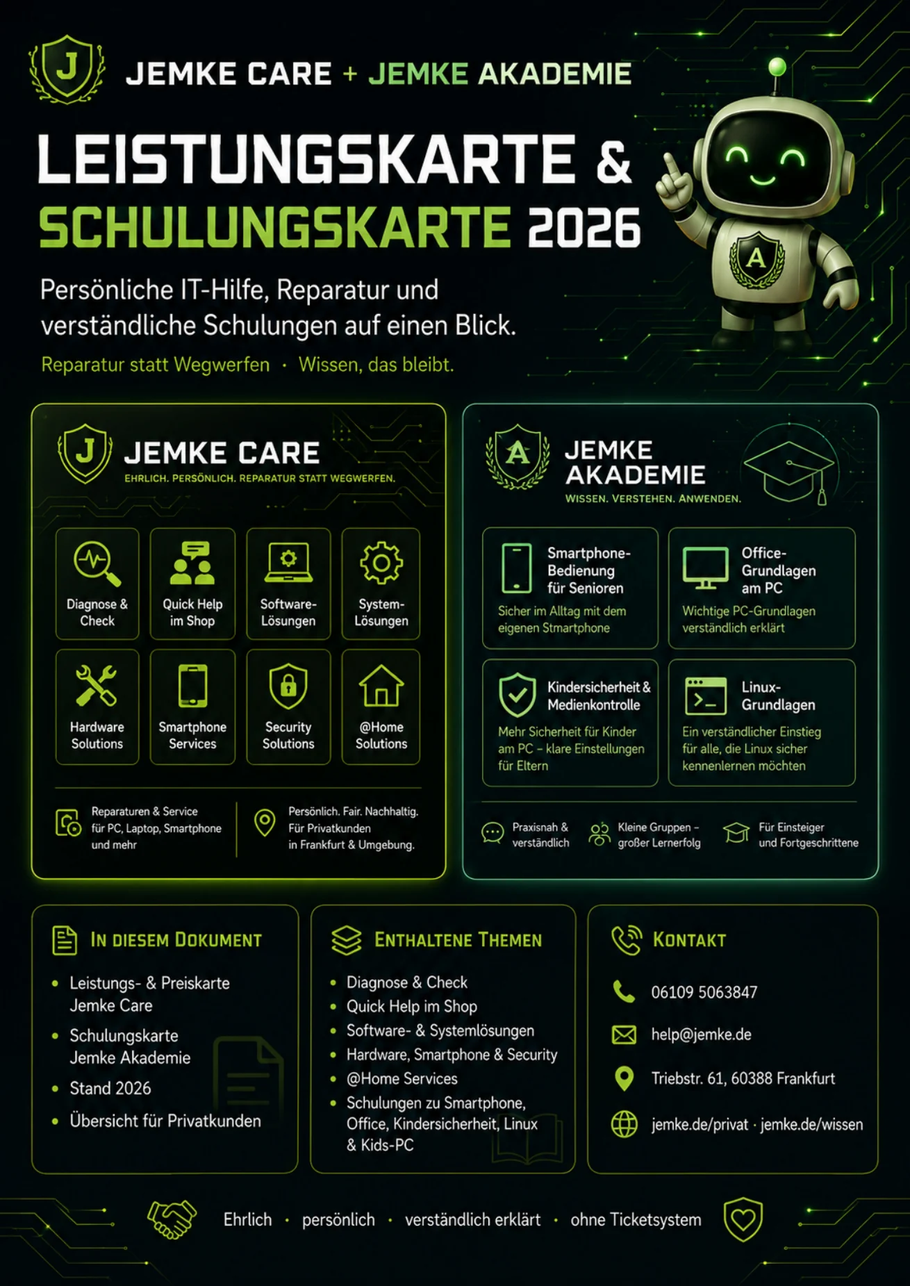 Titelseite Übersicht